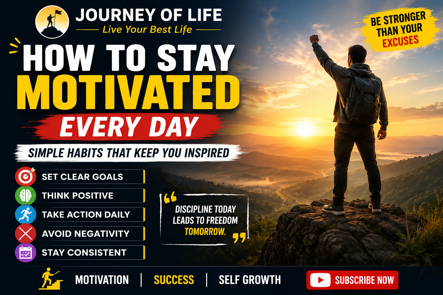 How To Stay Motivated Every Day